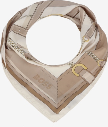 BOSS Shawl 'Lainy' in Beige: front