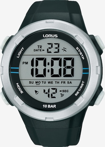 LORUS Uhr in Schwarz: Vorderseite