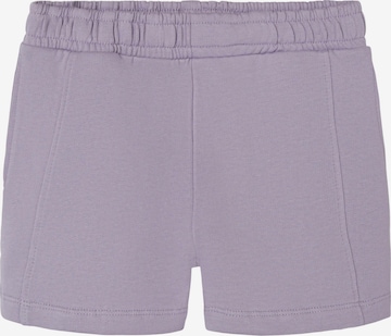 Pantalon 'DEMI' NAME IT en violet : devant