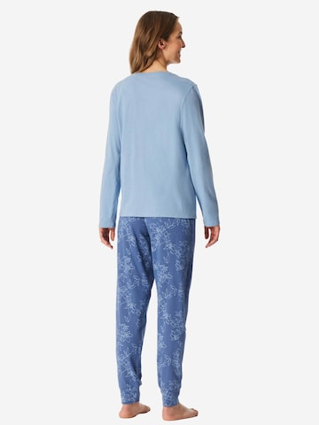 SCHIESSER Pyjama ' Nightwear Serie ' in Blauw