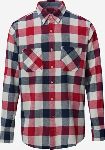 Salsa Jeans Regular fit Button Up Shirt 'DENMARK' in Mixed colors: front