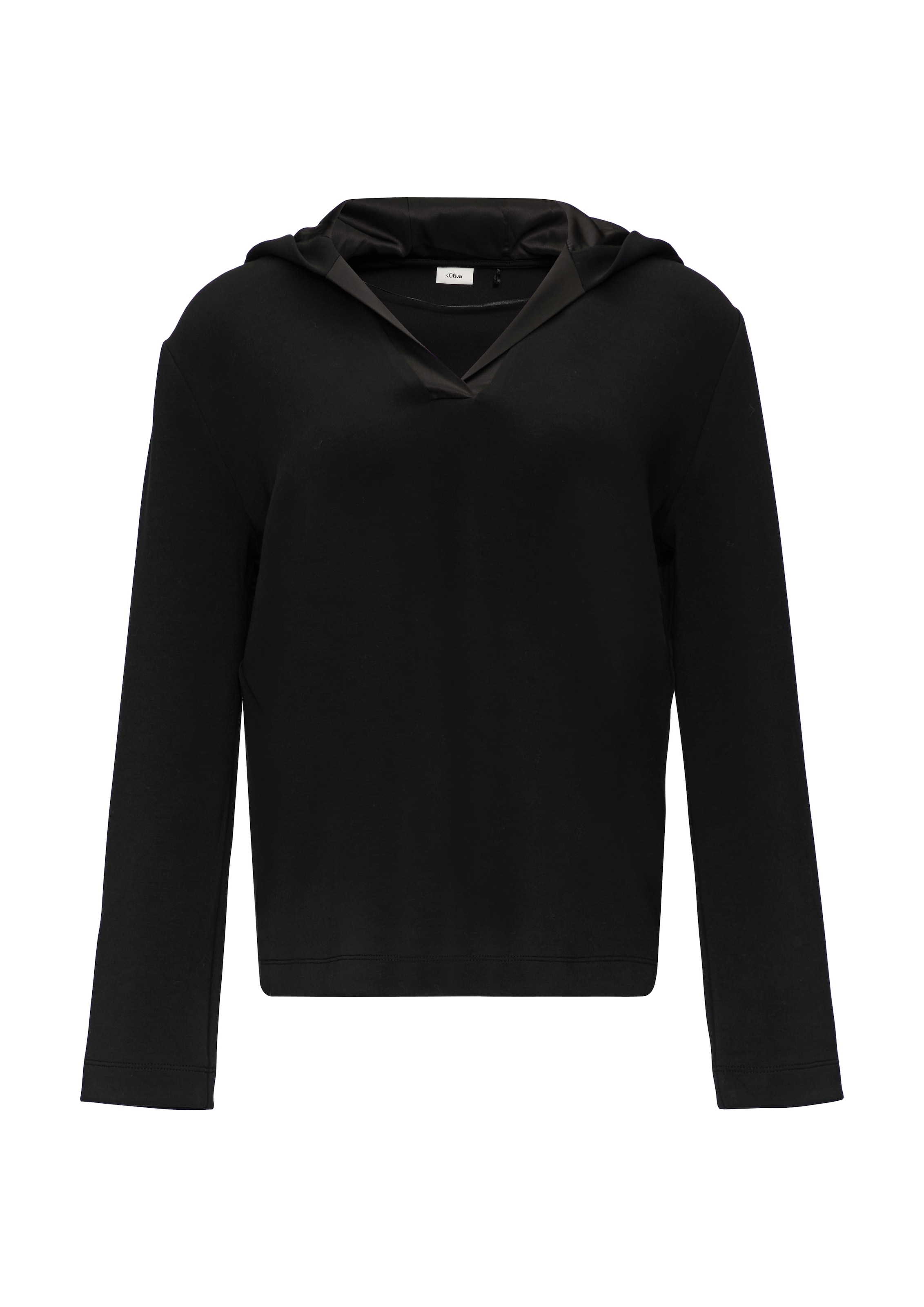 s.Oliver BLACK LABEL Shirt in Schwarz: Vorderseite