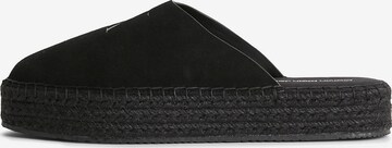 Calvin Klein Jeans Espadrilles in Schwarz: predná strana