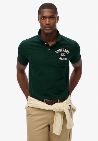 Superdry Shirt in Groen: voorkant