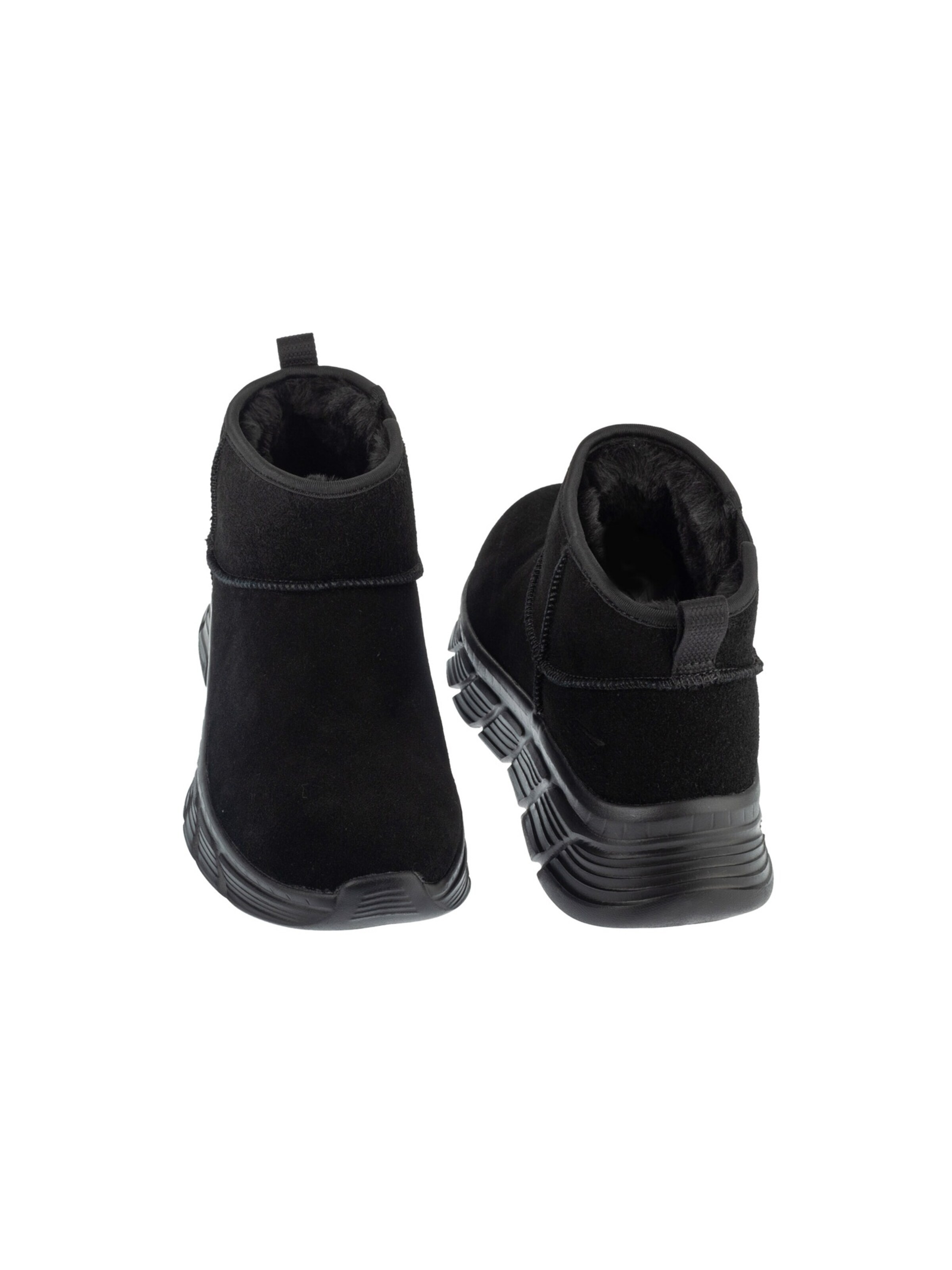 SKECHERS Boots 'Skechers Bobs B Flex Hi - Hi Frost' in Zwart