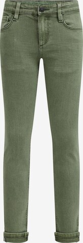 WE Fashion Jeans in Green: front