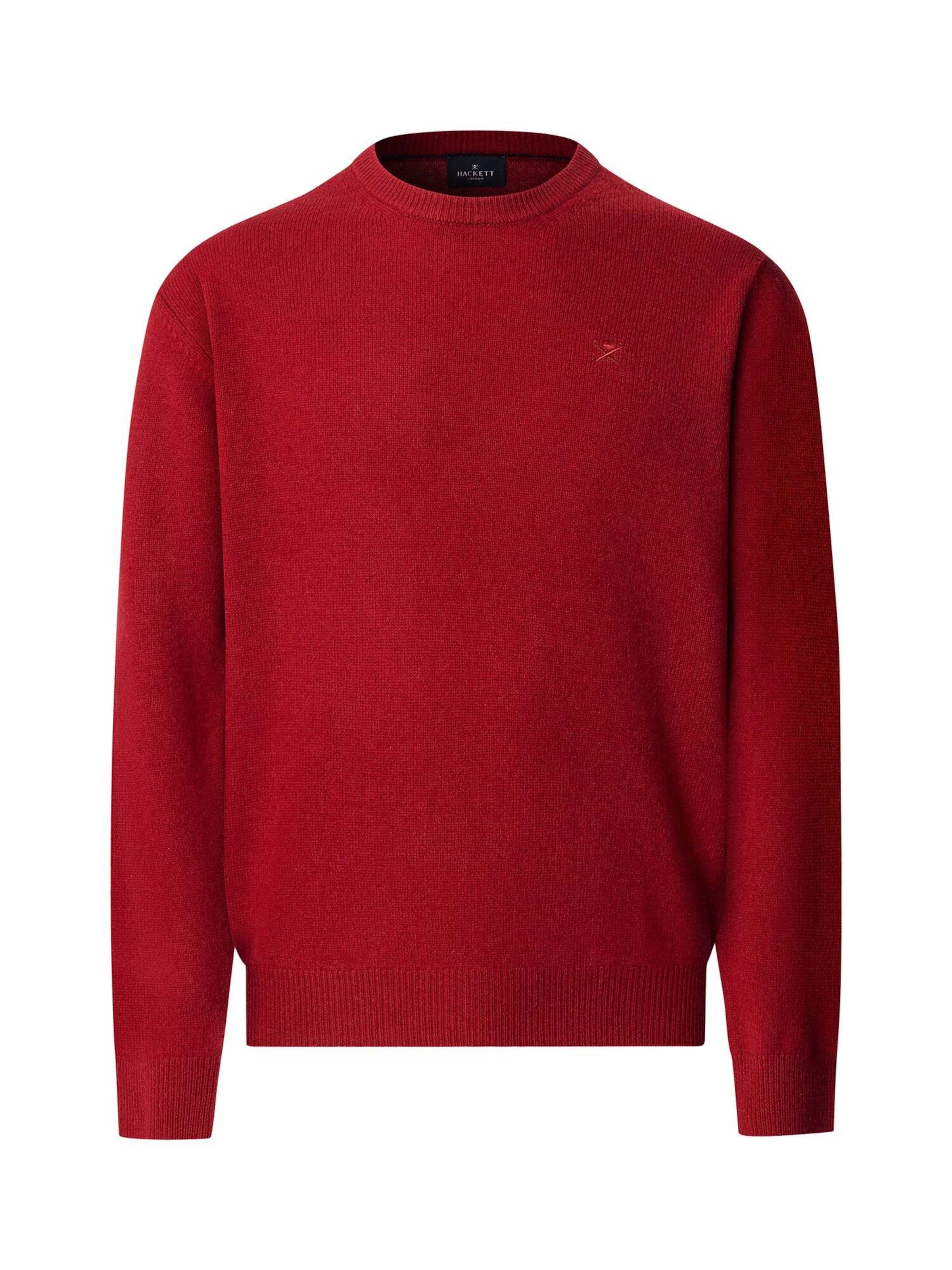 Pull-over Hackett London en rouge : devant