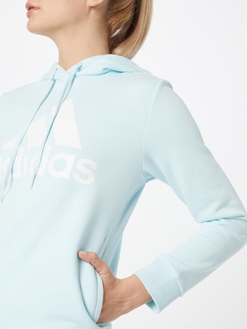ADIDAS SPORTSWEAR Sportsweatshirt 'Essentials Logo Fleece' i blå