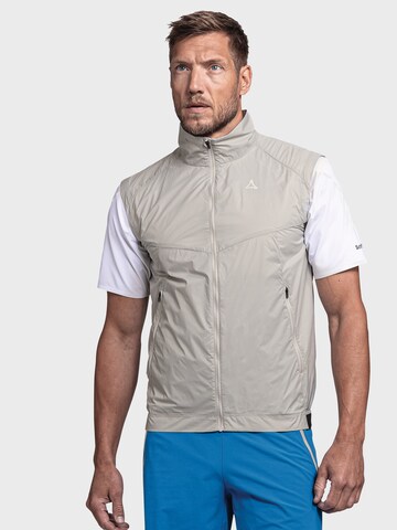 Schöffel Sportbodywarmer 'Bygstad' in Grijs: voorkant