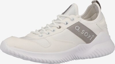 a.soyi Sneaker in grau / weiß / naturweiß, Produktansicht