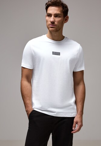 Street One MEN Shirt in Weiß: Vorderseite