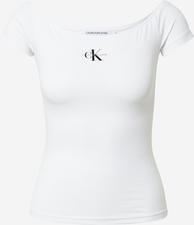 Calvin Klein Jeans Majica u crna / bijela, Pregled proizvoda
