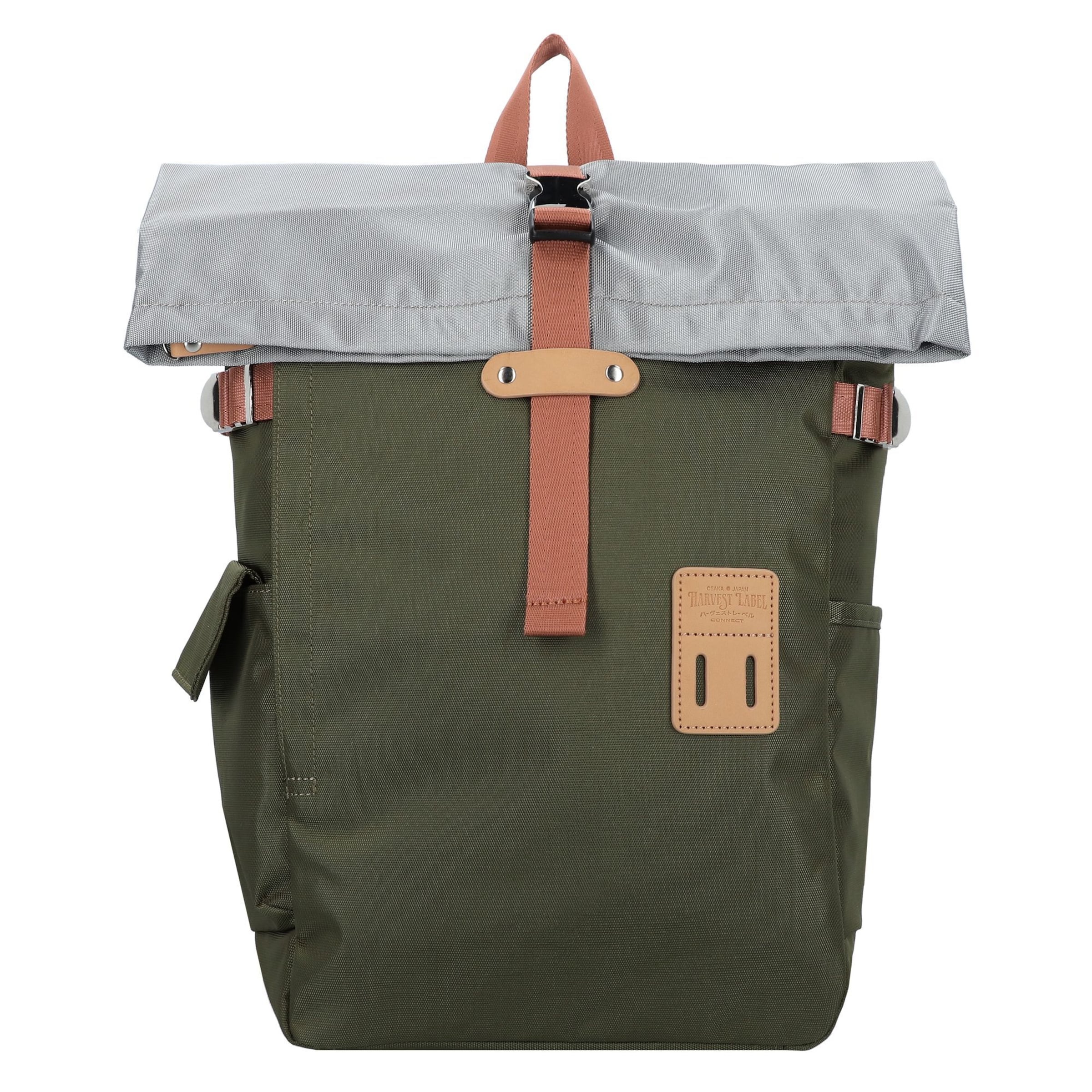Zaino 'Norikura' di Harvest Label in verde: frontale