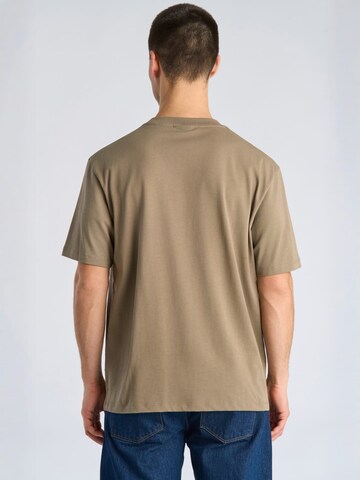 T-Shirt Lindbergh en marron