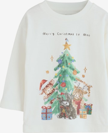 Next T-shirt i vit: framsida