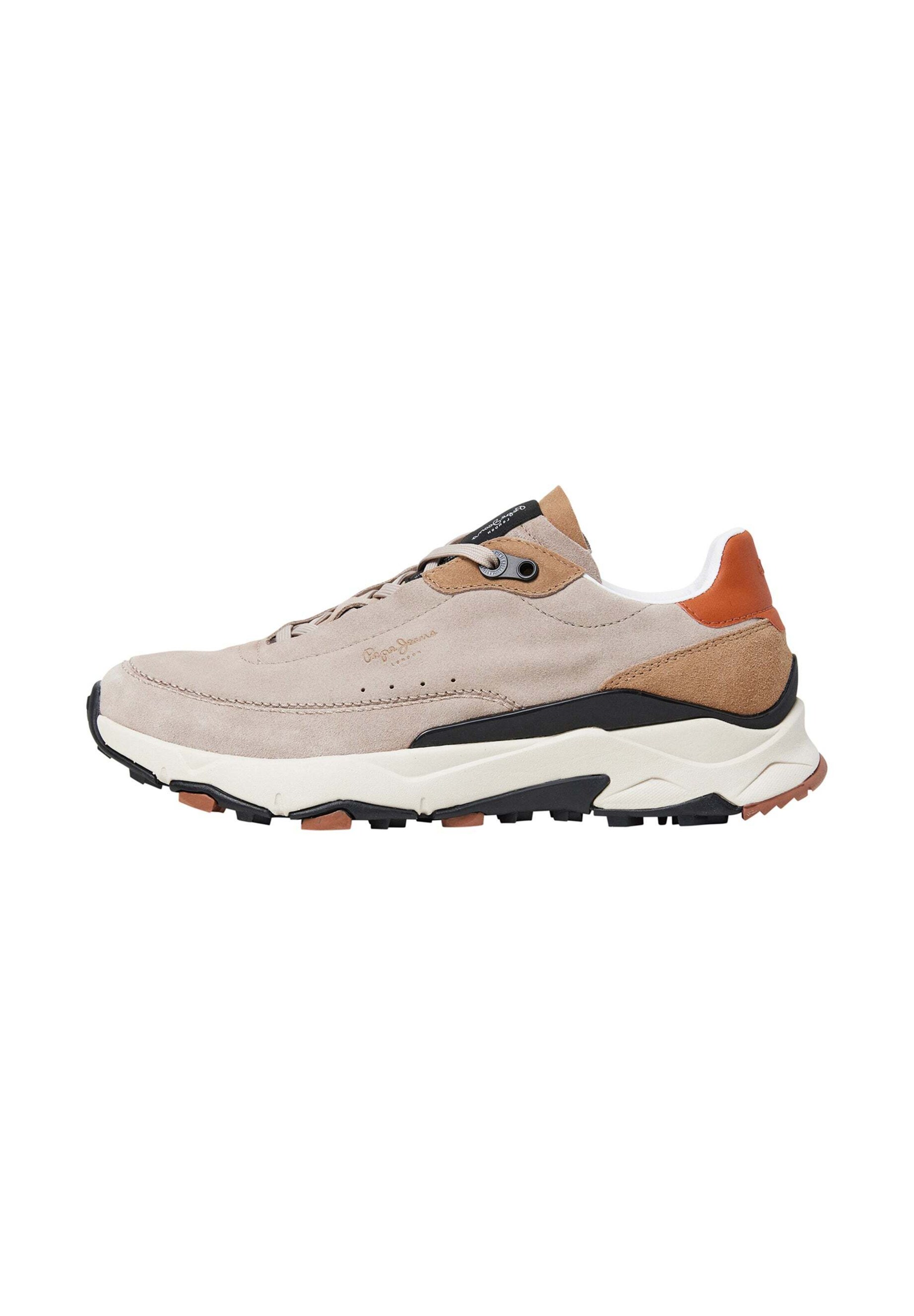Pepe Jeans Sneakers laag 'JAMES TRECK' in Beige: voorkant
