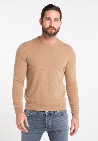 DREIMASTER Pullover in Beige: Vorderseite