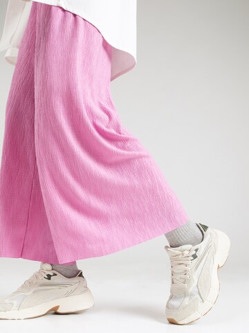Wide Leg Pantalon s.Oliver en rose