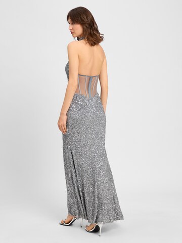 Robe de soirée HEY KYLA en argent
