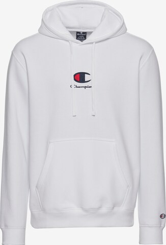 Champion Authentic Athletic Apparel Sweatshirt in White: front