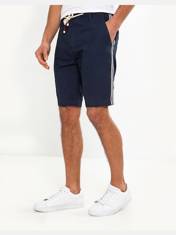 Threadbare Regular Trousers 'Seacliffe' in Blue: front