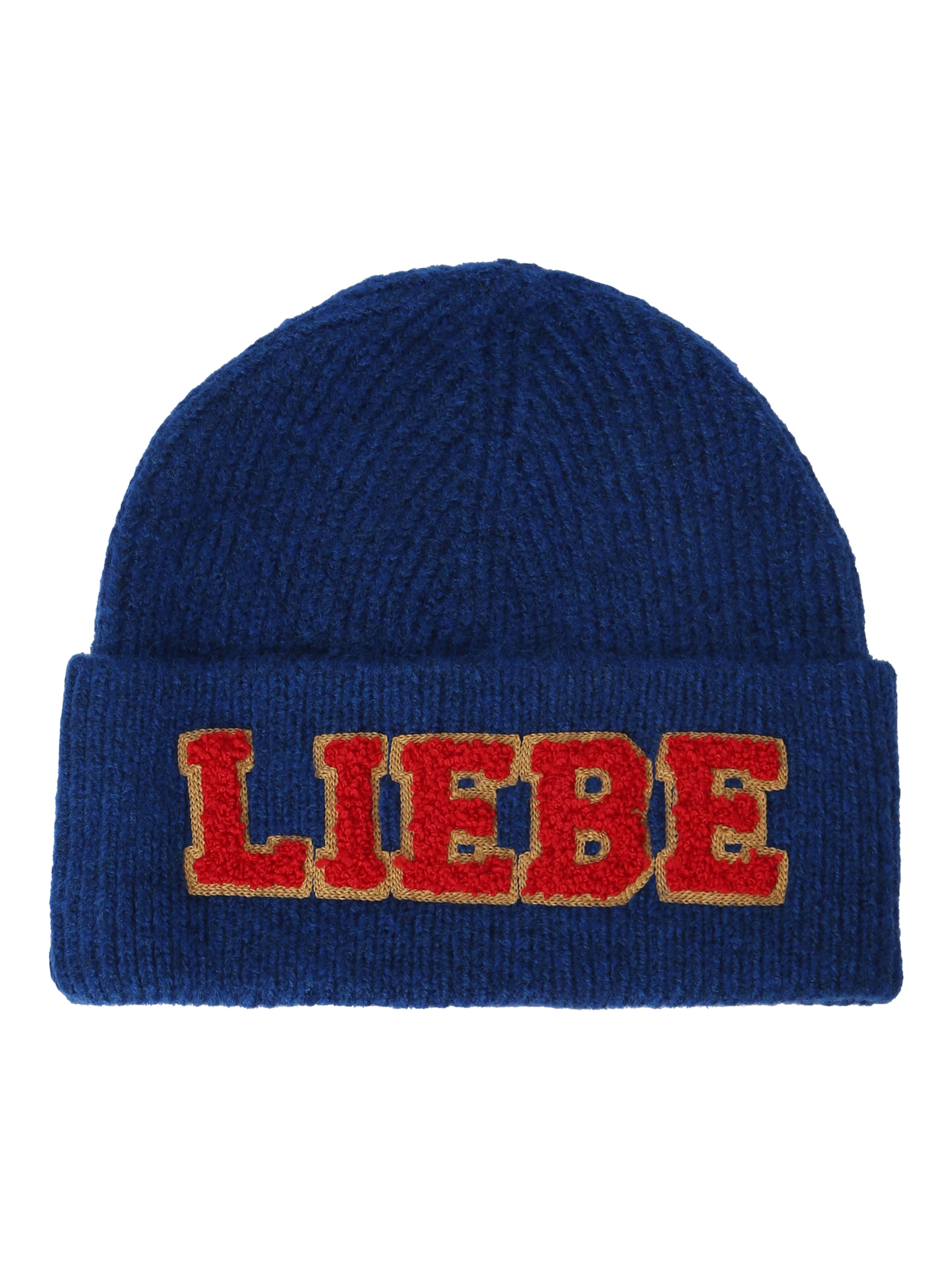 Bonnet 'METTEN' salzhaut en bleu : devant