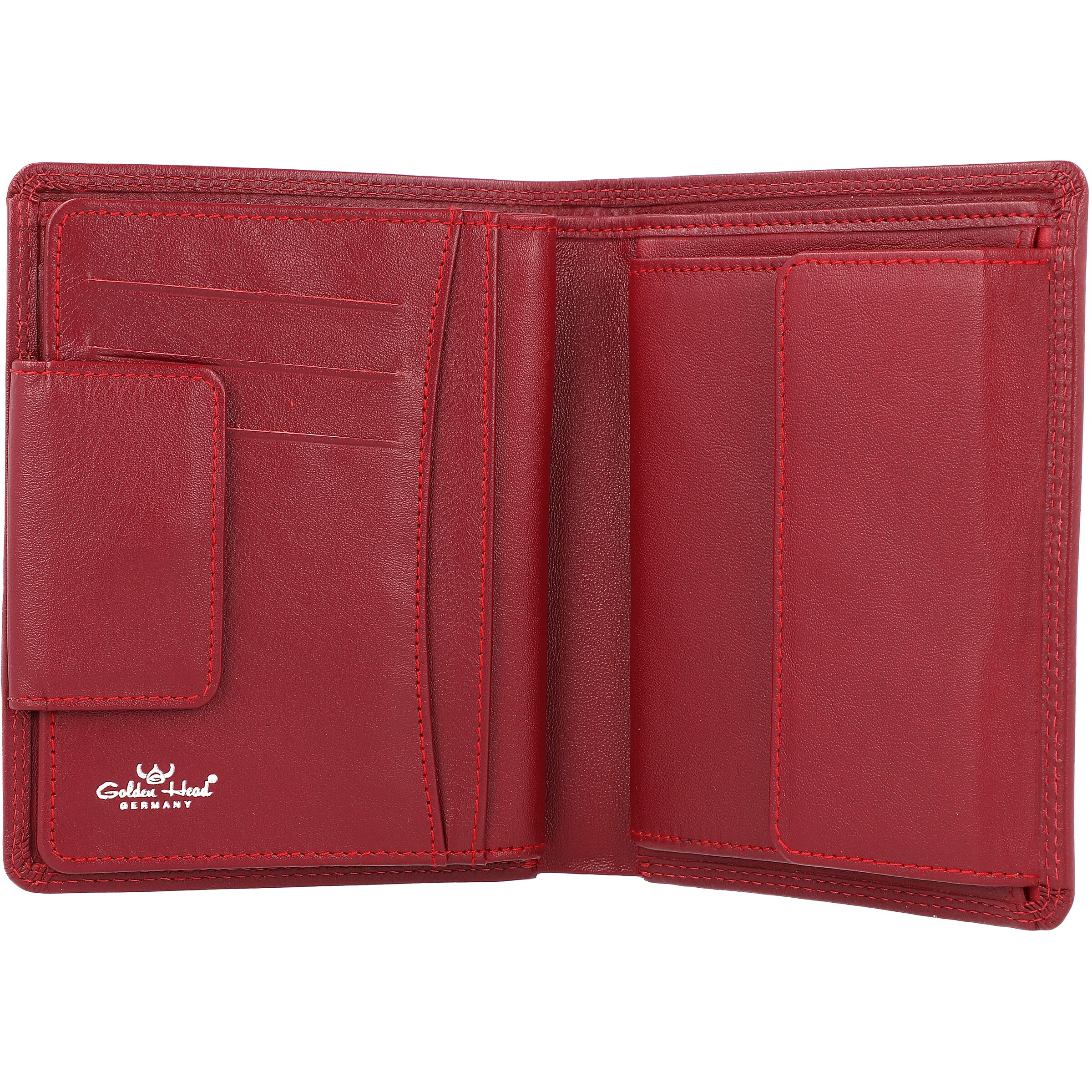 Porte-monnaies 'Polo' GOLDEN HEAD en rouge
