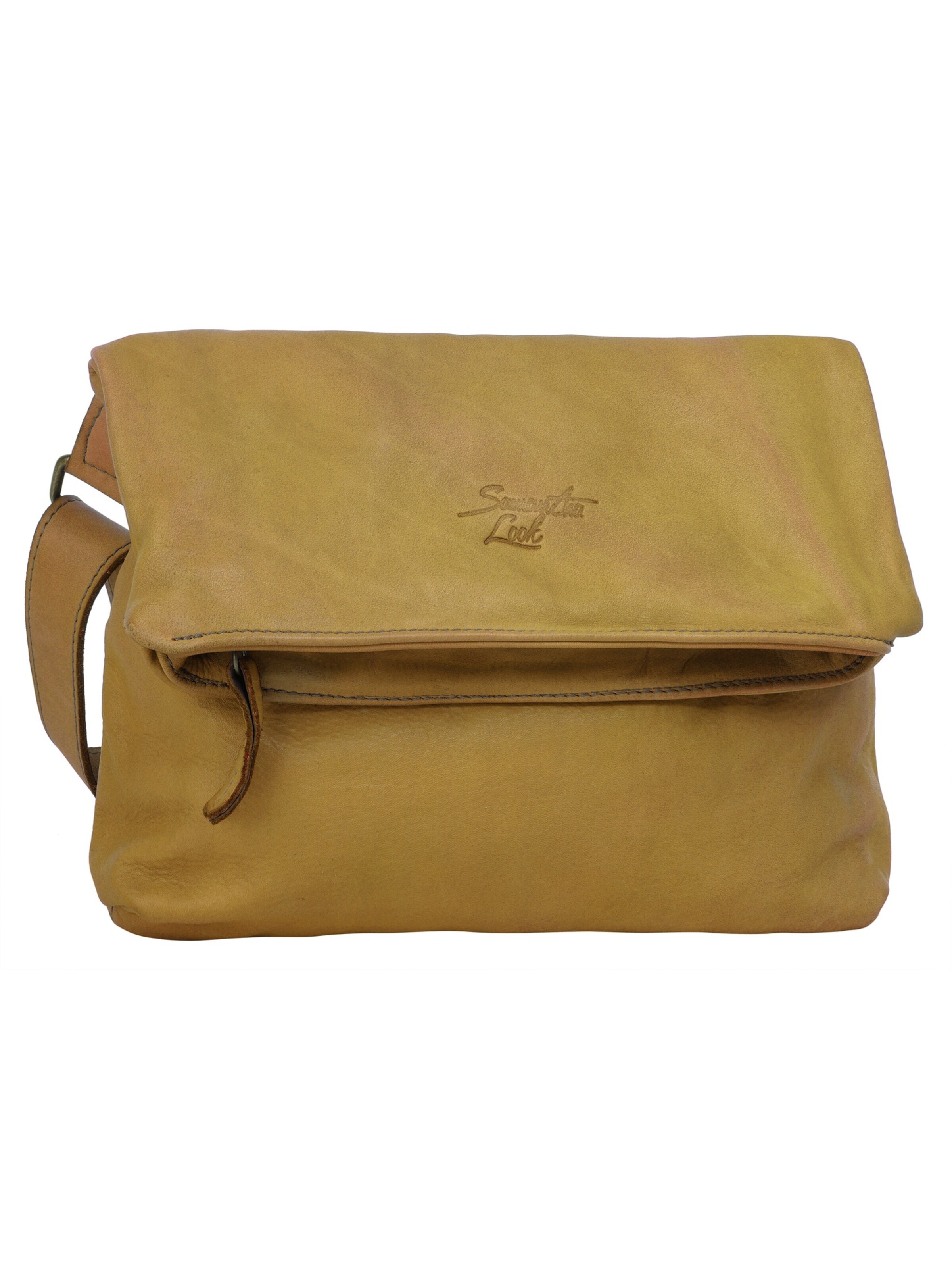 Samantha Look Crossbody Bag in Yellow