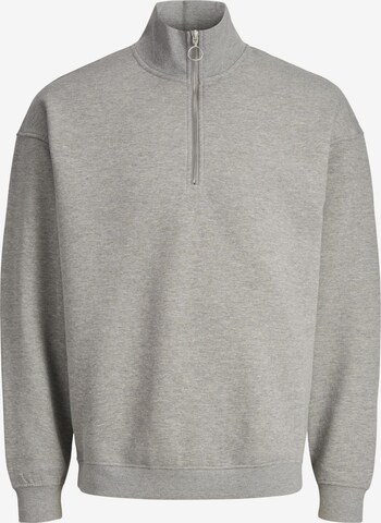 Sweat-shirt 'Brink' JACK & JONES en gris : devant