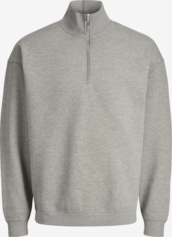 JACK & JONES - Sweatshirt 'Brink' em cinzento: frente