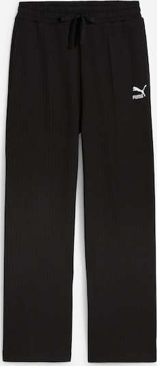 PUMA Sports trousers in Black / White, Item view