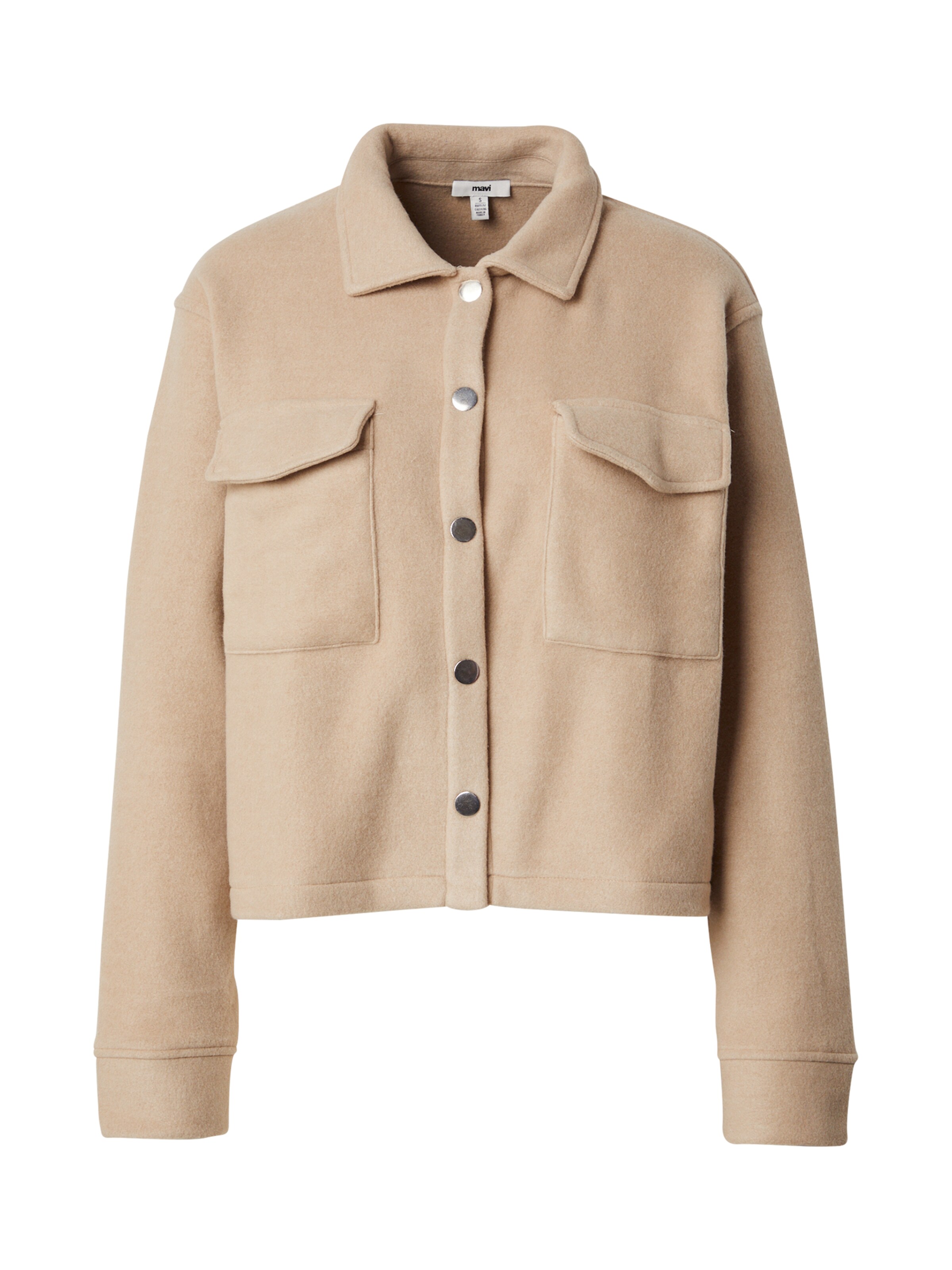 Veste mi-saison Mavi en beige : devant