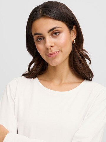 T-shirt ' FRZASHOULDER TEE 5 ' Fransa en blanc