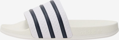 Šlepetės 'ADILETTE' iš ADIDAS ORIGINALS, spalva – tamsiai mėlyna / balta, Prekių apžvalga