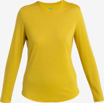 T-shirt fonctionnel 'Cool-Lite Sphere III' ICEBREAKER en jaune : devant