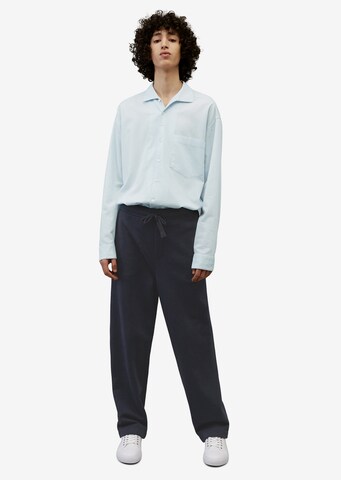 Marc O'Polo Regular Pants 'Archive Code' in Blue