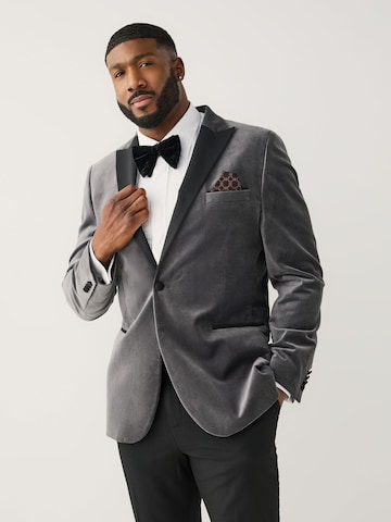 Next Средняя посадка Пиджак в Серый: спереди