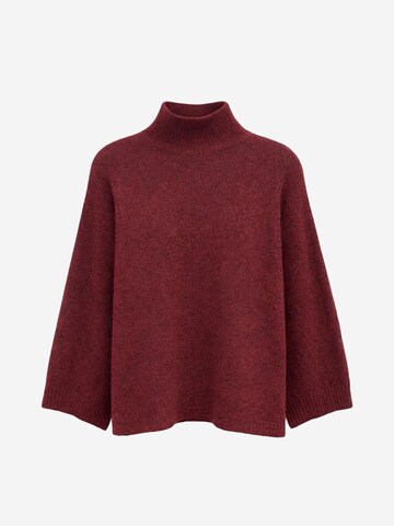 Pullover 'Pullover' di MixRay in rosso: frontale