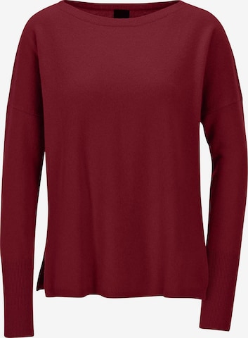 Pull-over MADELEINE en rouge : devant