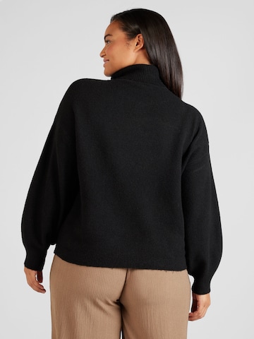 Noisy May Curve Sweater 'SARI' in Black