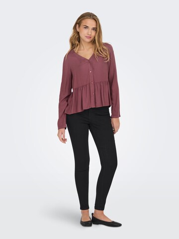 ONLY - Blusa 'SULLI' em rosa