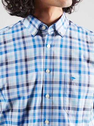 FYNCH-HATTON Regular fit Button Up Shirt 'Classic' in Blue