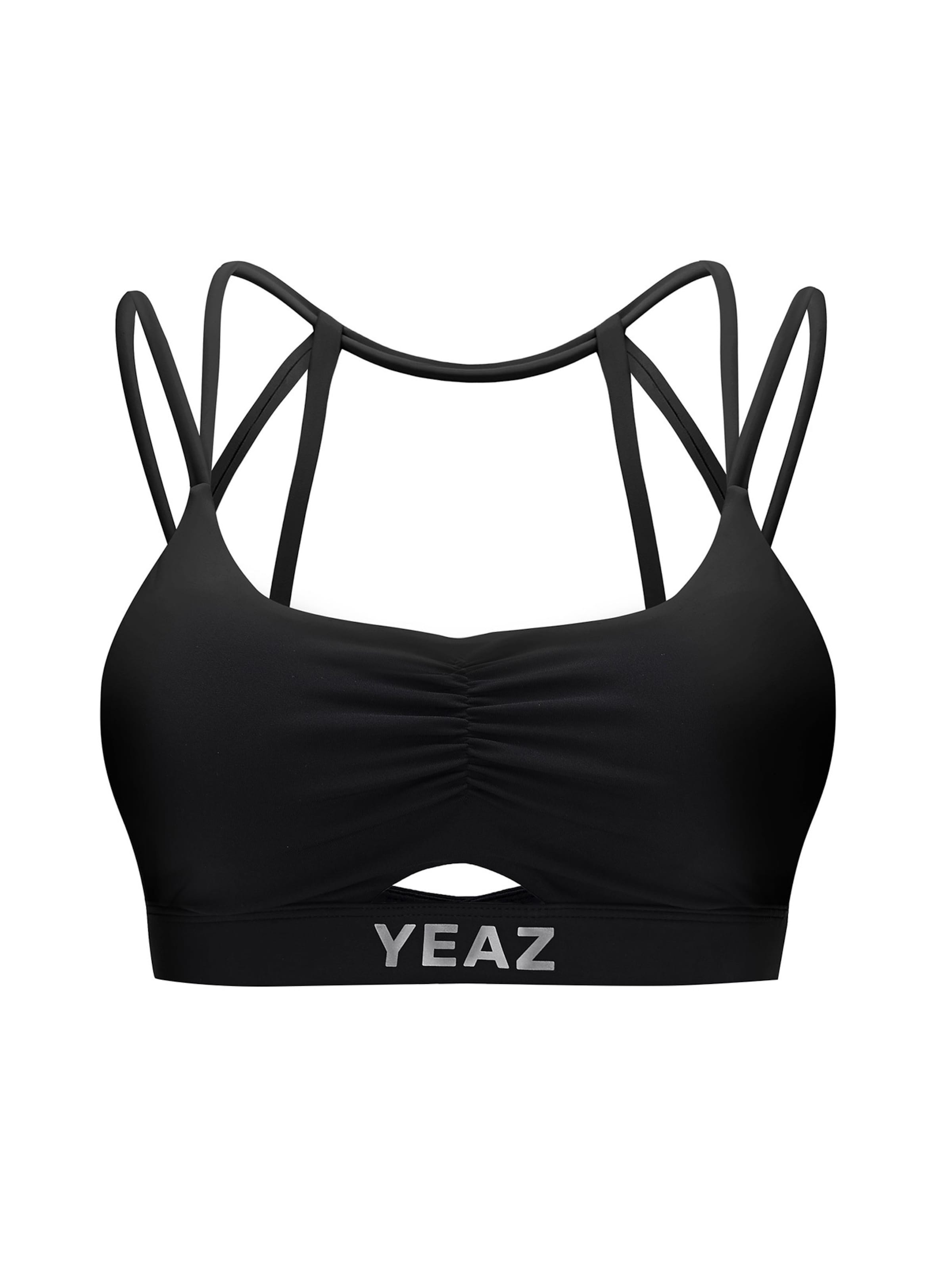 Haut de sport 'Horizon' YEAZ en noir : devant