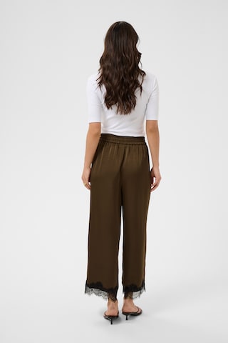 Kaffe Wide Leg Bukser i brun