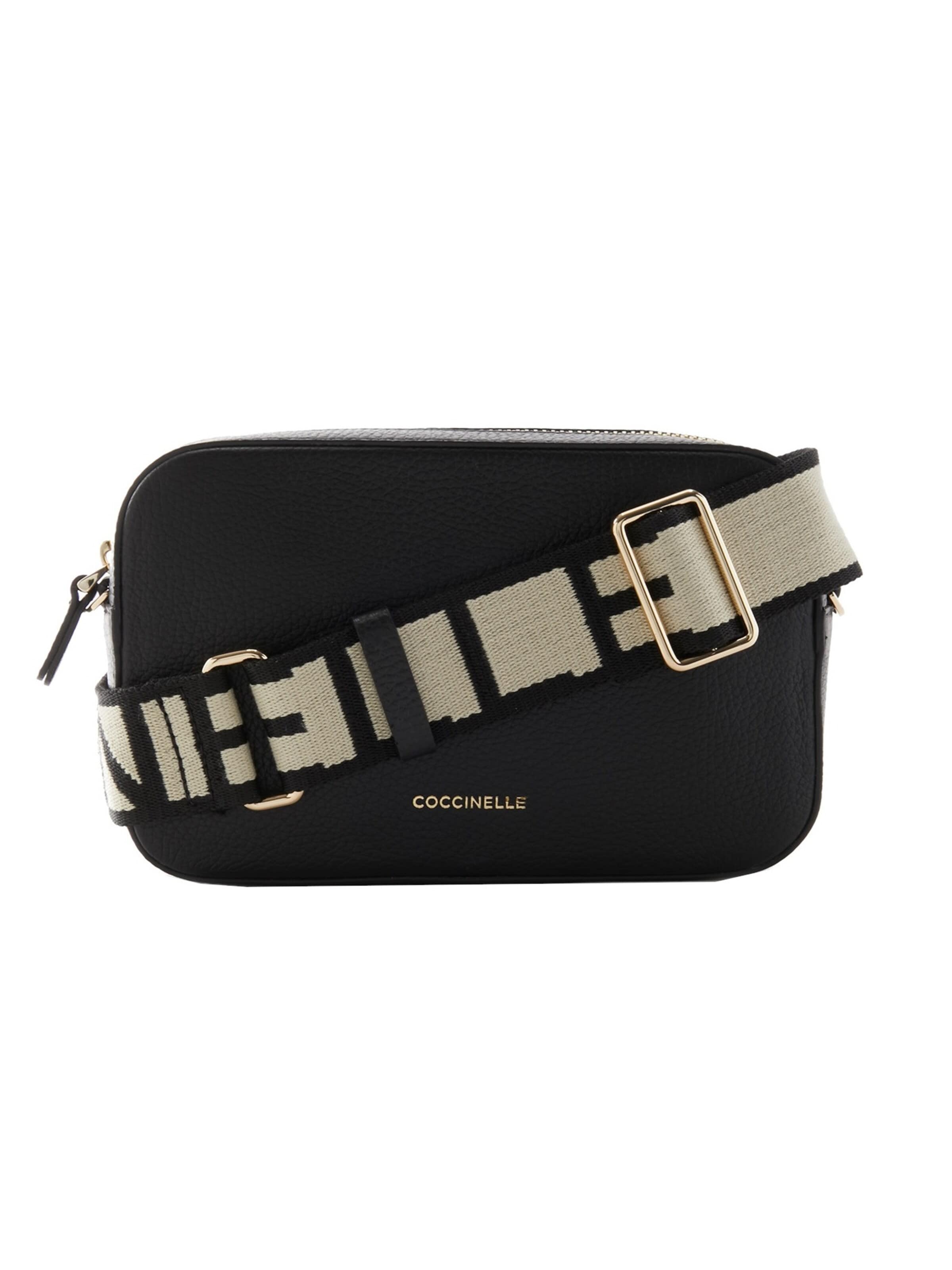 Coccinelle Schultertasche 'E5MN555I101'‌‌ in Schwarz: Vorderseite