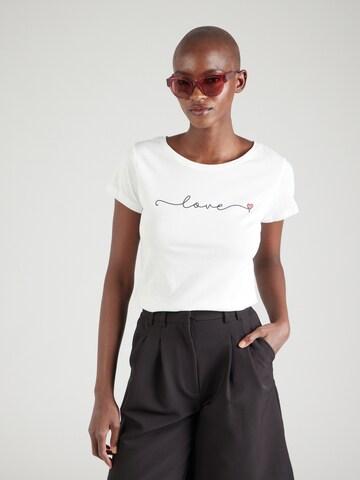 JDY Shirt 'PARIS' in White: front