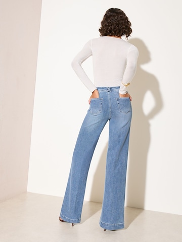 Friends Like These Wide Leg Jeans in Blau