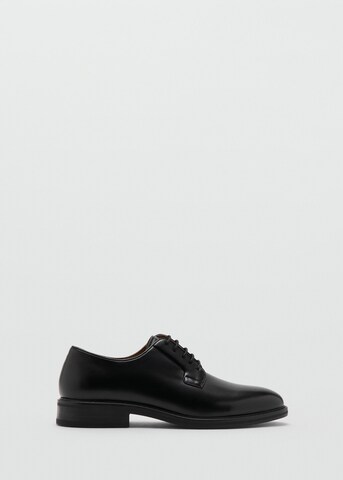 MANGO MAN Lace-Up Shoes in Black