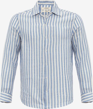 Coupe regular Chemise Antioch en bleu : devant