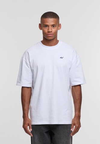 DEF Shirt 'Fuel' in Weiß: Vorderseite